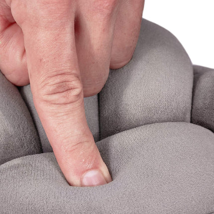 Knot cushion solid color