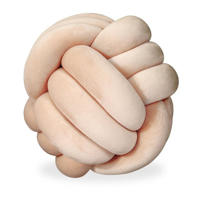 Knotenkissen einfarbig