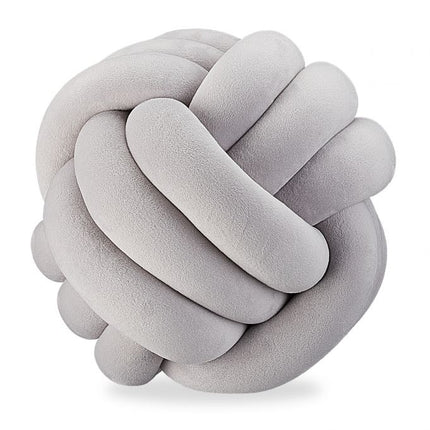 Knot cushion solid color