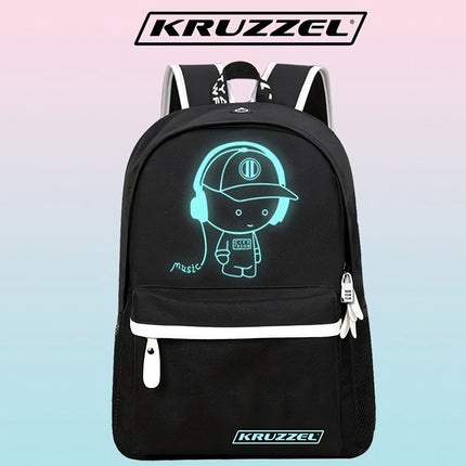 Kruzzel 19374 USB luminous backpack