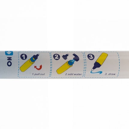 Kruzzel 22240 water drawing mat