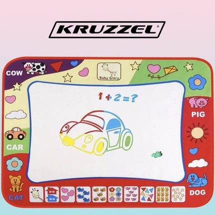 Kruzzel 22240 water drawing mat
