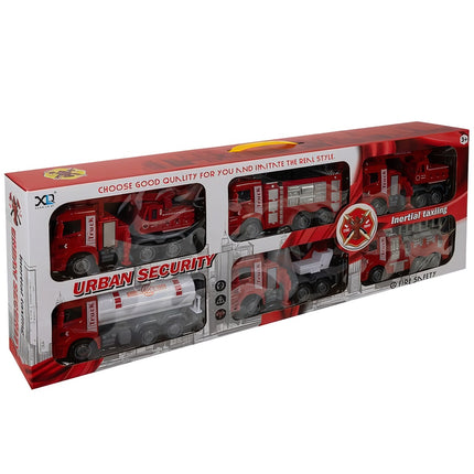 Kruzzel 24631 - Feuerwehrwagen-Set