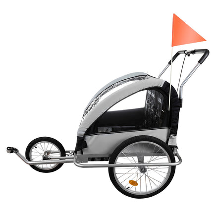 Remorque à vélo à suspension 3 en 1 Kruzzel 25372