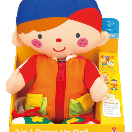 Kskids Dress Up Doll 2 In 1 Wayne & Julia
