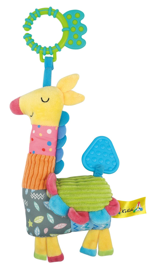 Kskids Kuscheltier für Kinderwagen Giraffe