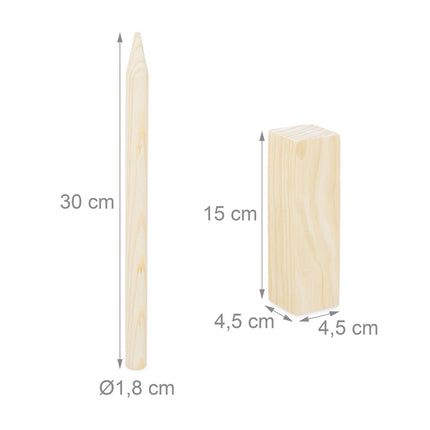 Jeu de Kubb Viking
