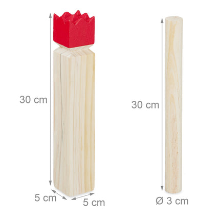 Jeu de Kubb Viking