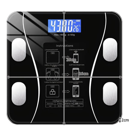 LCD-Personenwaage - analytisch Ruhhy 22525 