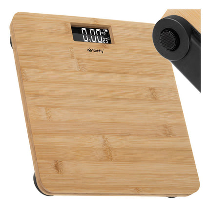 LCD-Personenwaage - Holz Ruhhy 22522 
