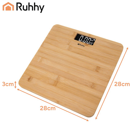 LCD-Personenwaage - Holz Ruhhy 22522 