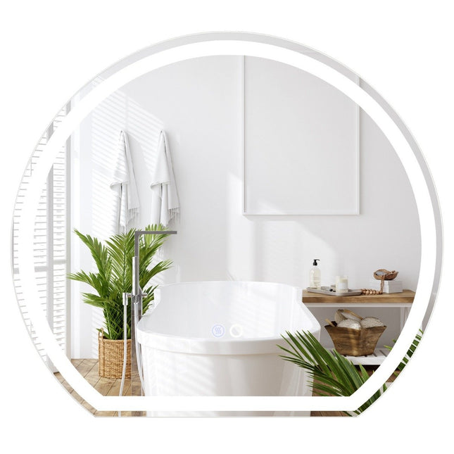 LED-Badezimmerspiegel mit Antibeschlagfunktion, dimmbarer Touch-Steuerung