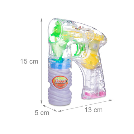 LED bublifuková pistole – sada 2 ks