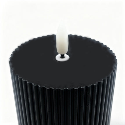 LED Candles Set of 4, Real Wax, 18cm