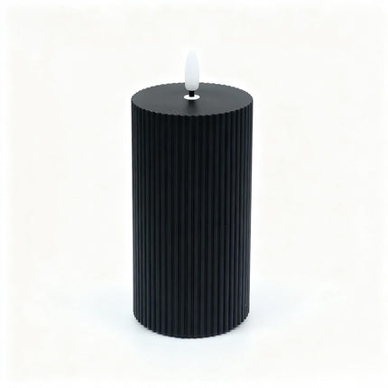 LED Candles Set of 4, Real Wax, 18cm