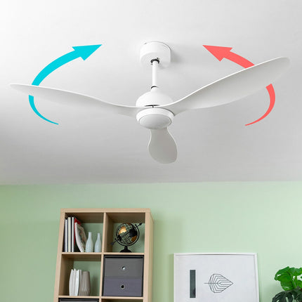 LED-Deckenventilator mit 3 ABS-Flügeln Flaled InnovaGoods Weiß 36 W 52" Ø132 cm