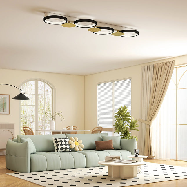 LED Deckenleuchte 38W, 1500LM, 3000K-6500K, Fernbedienung