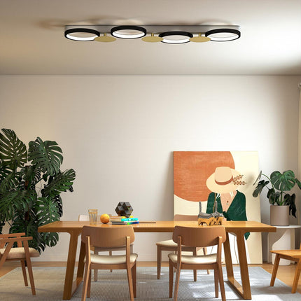 LED Ceiling Light 38W, 1500LM, 3000K-6500K, Remote Control