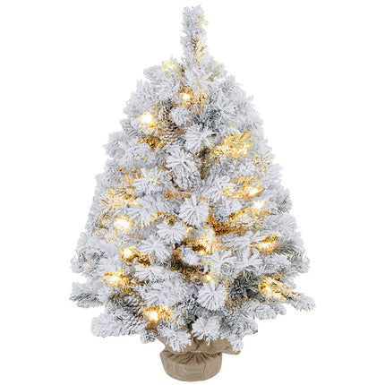 LED Christmas Tree, 92 cm, Warm White Lights, Indoor Use