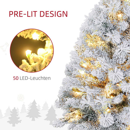 LED Christmas Tree, 92 cm, Warm White Lights, Indoor Use