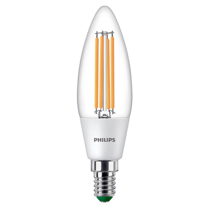 LED E14 B35 Crown 2,3W (40W) Klar 485lm 2700K Energieklasse A