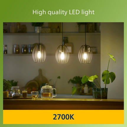 LED E14 B35 Crown 2,3W (40W) Klar 485lm 2700K Energieklasse A