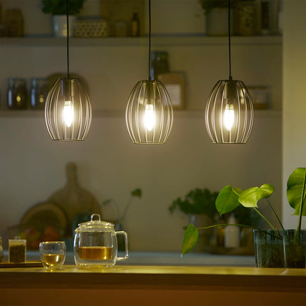 LED E14 Crown B35 2,3W (40W) Klar 485lm 2700K Energieklasse A