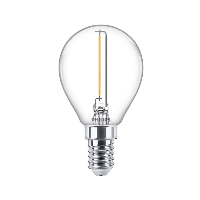 LED E14 Globe 15W Klar 136lm
