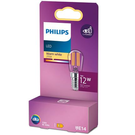 LED E14 T25S 15 W Transparente 110 lm