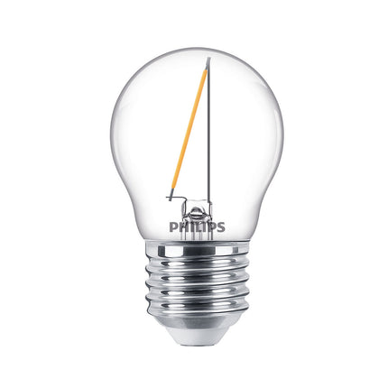 LED E27 Globe 15W Klar 136lm
