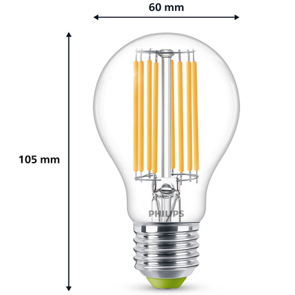 LED E27 Normal 60W Clair 840lm 3000K Classe énergétique A
