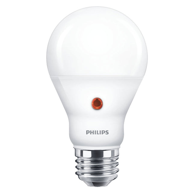 LED E27 klasická 60W soumrakový senzor 806lm
