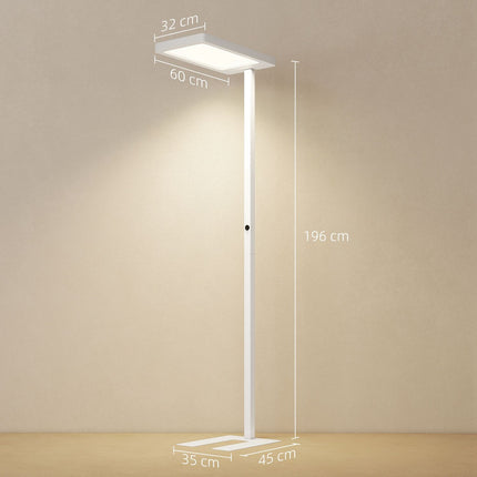 LED Floor Lamp, Adjustable Brightness, Remote Control