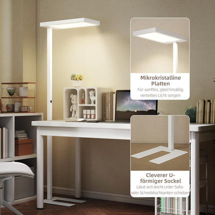 LED Floor Lamp, Adjustable Brightness, Remote Control