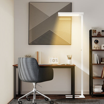 LED Floor Lamp, Adjustable Brightness, Remote Control