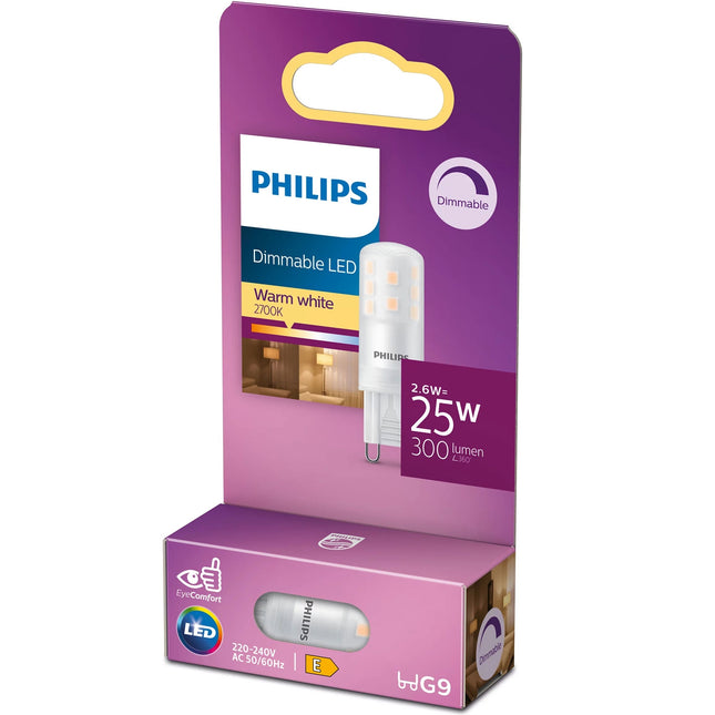 LED G9 Kapsel 25W dimmbar 345lm
