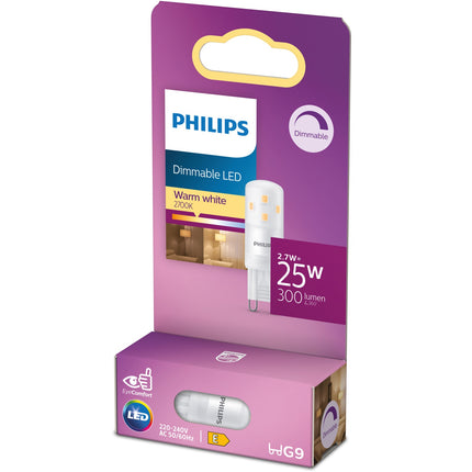 LED G9 Kapsel 2,7W (25W) dimmbar 300lm