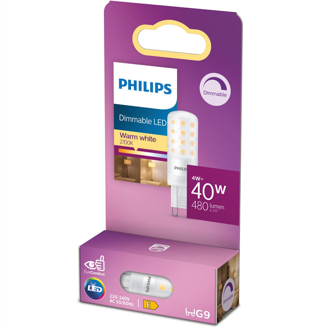 LED G9 Kapsel 4W (40W) dimmbar 480lm