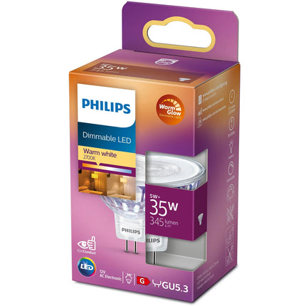 LED GU5.3 Spot 35W 12V Dimmbar WarmGlow 345lm