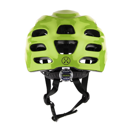 LED helma zelená, XXS (48-54 cm), Nils Extreme