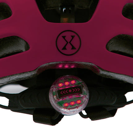 LED Helm, Pink, XXS (48–54 cm)
