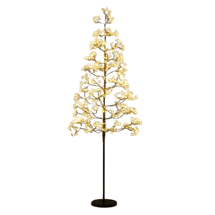 LED Lichterbaum 150 cm, 1000 warmweiße LEDs, Zementfuß