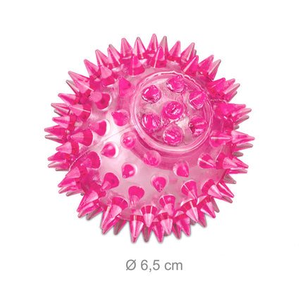 LED Light-Up Spiky Balls, 12-Pack, Red/Blue