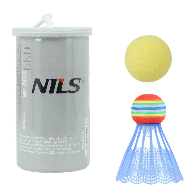 LED Nylon Federball mit Ball, 1 Stück