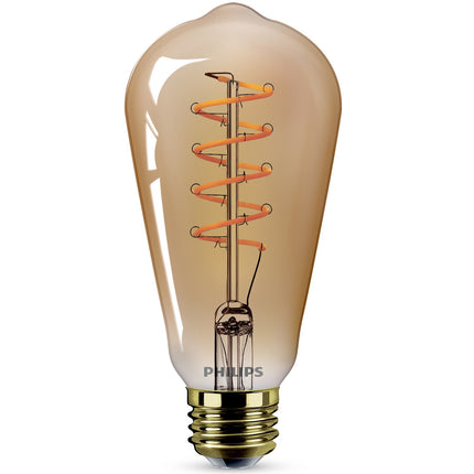 LED žárovka SceneSwitch E27 ST64 7-3,8-1W (50W) deco spirála