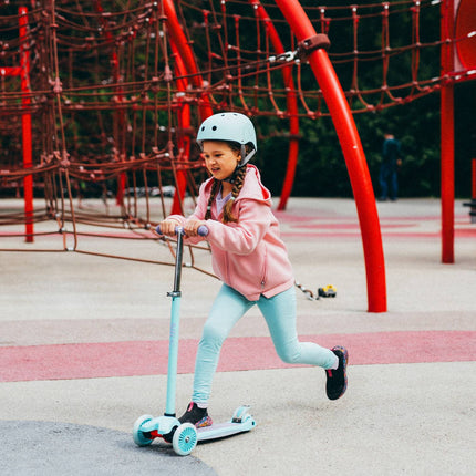 LED Scooter, Violett – Faltbar, leichtes Design