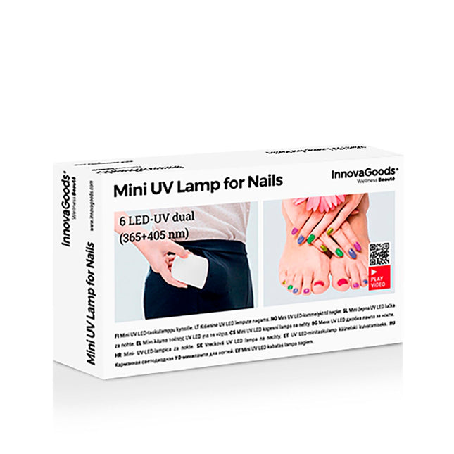 LED-UV-Lampe für Nägel Mini InnovaGoods