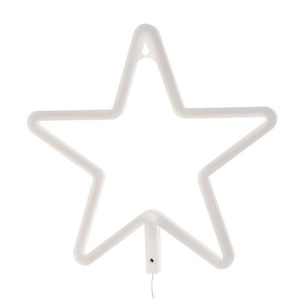 LED Nachttischlampe - Stern - warmweiß 