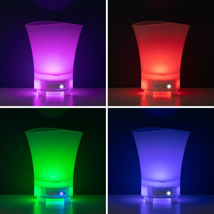 LED-Eimer mit wiederaufladbarem Lautsprecher Sonice InnovaGoods
