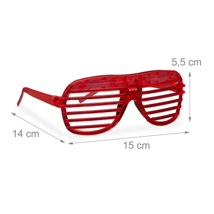 Lunettes LED - lot de 10